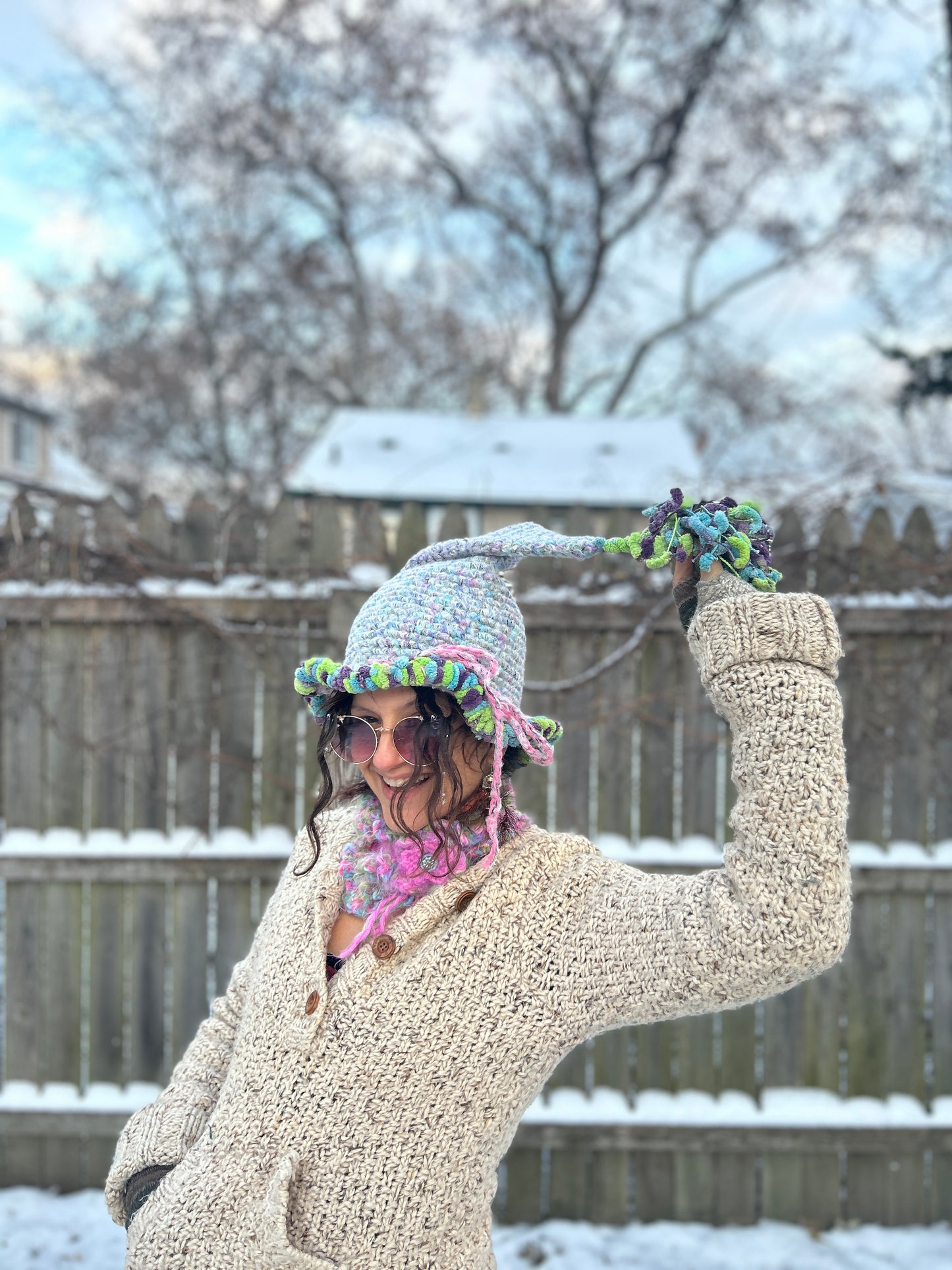Crochet Witchy hat