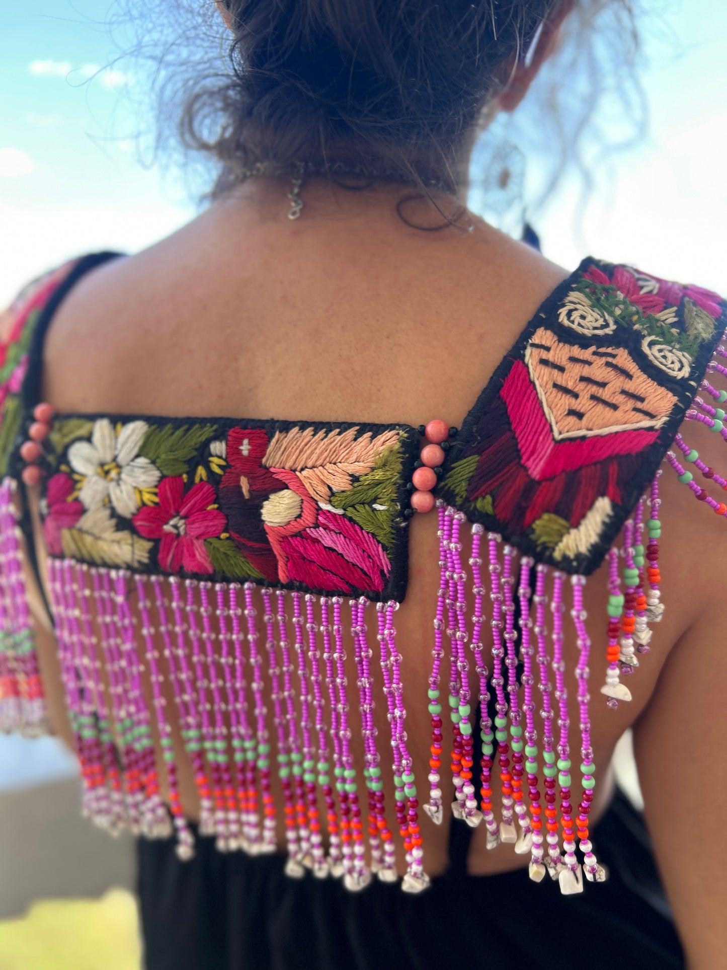 Beaded Goddess top