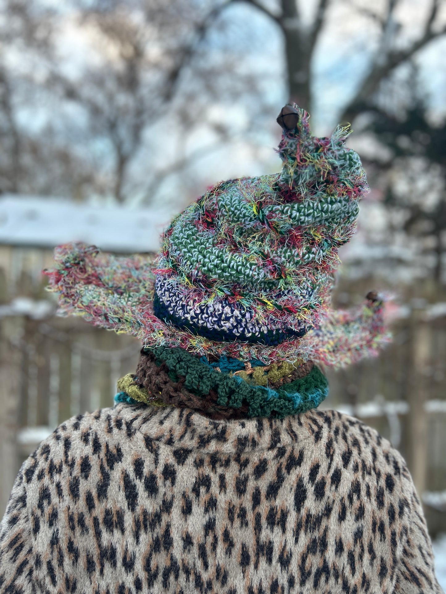 Crochet Jester hat