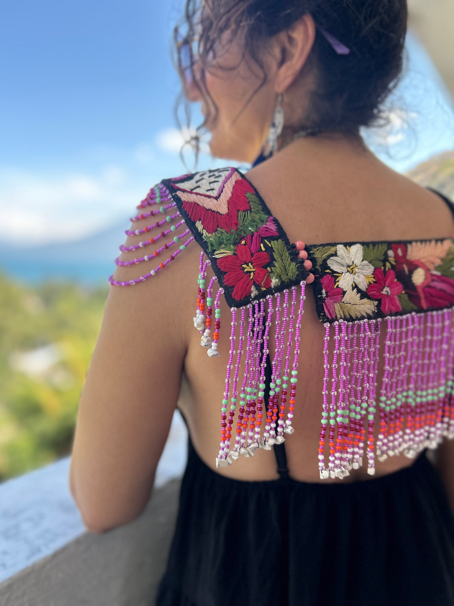 Beaded Goddess top