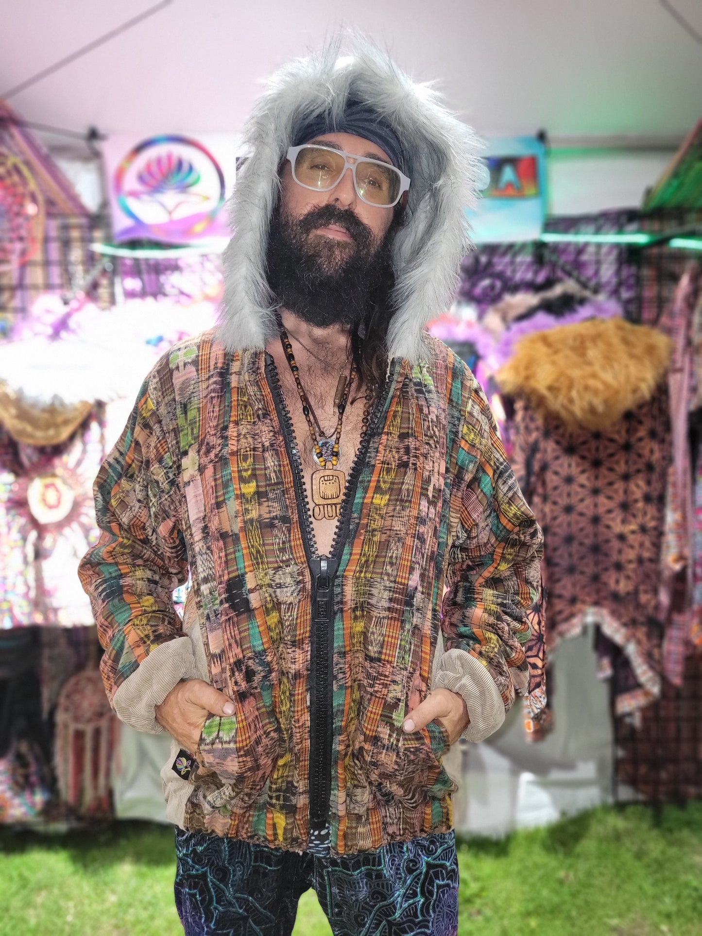 Flower of Life Jacket - Sacred Vibe