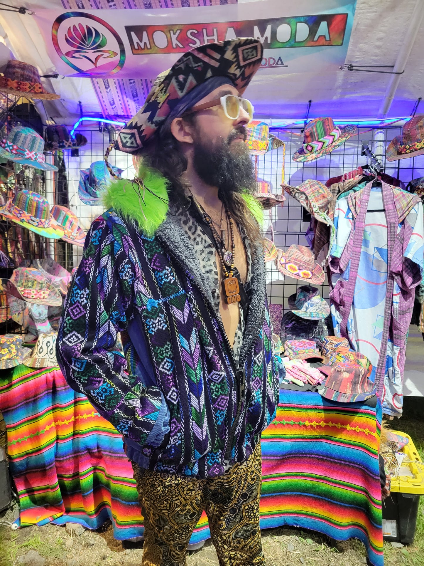 Flower of Life Jacket - The Funk Explorer