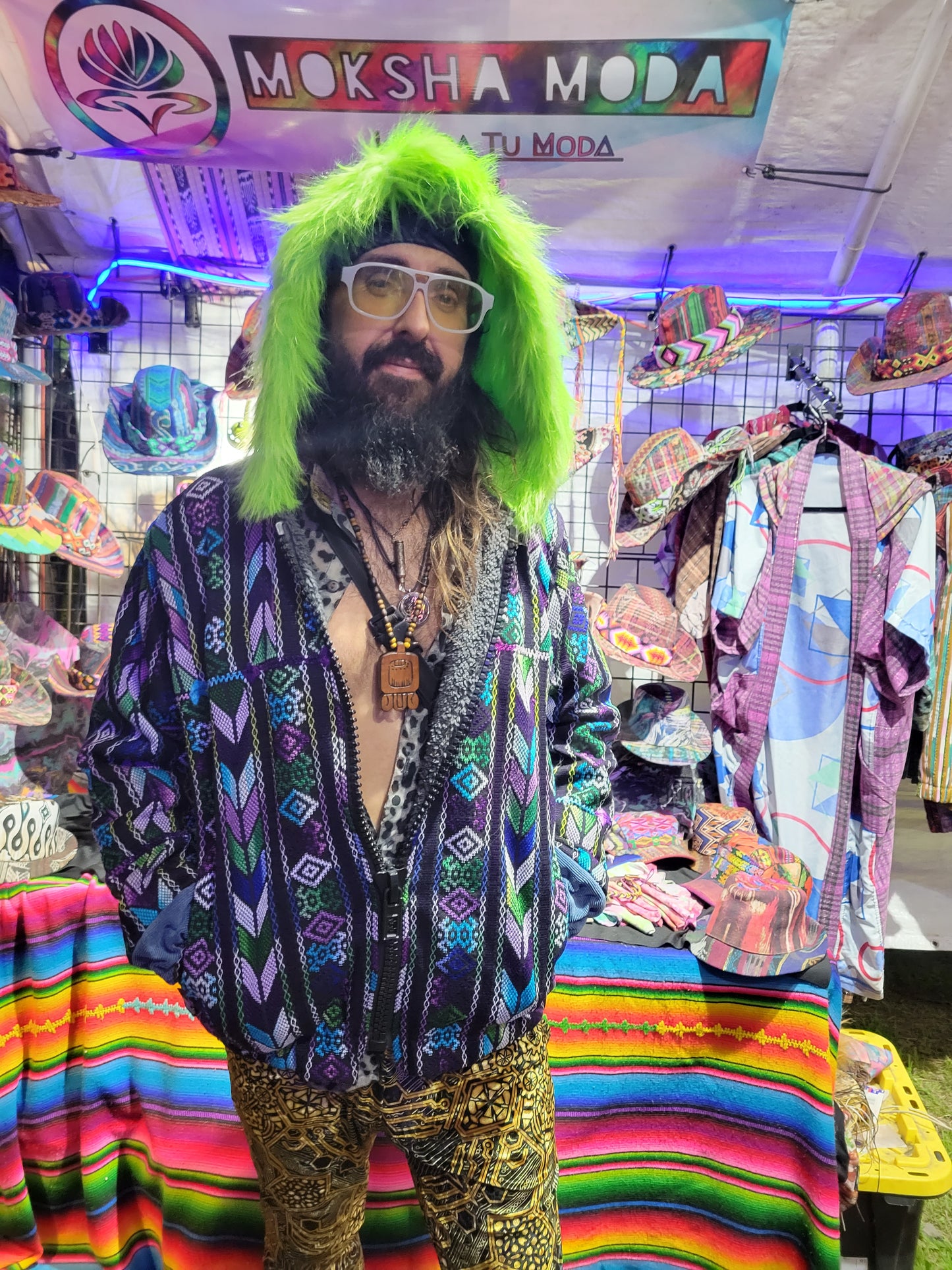 Flower of Life Jacket - The Funk Explorer