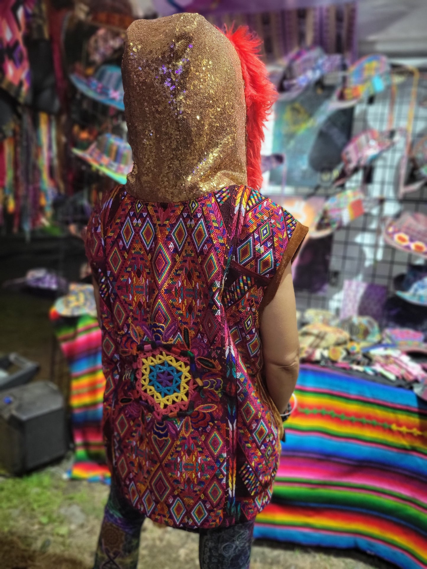 Flower of Life Jacket - Golden Vibes