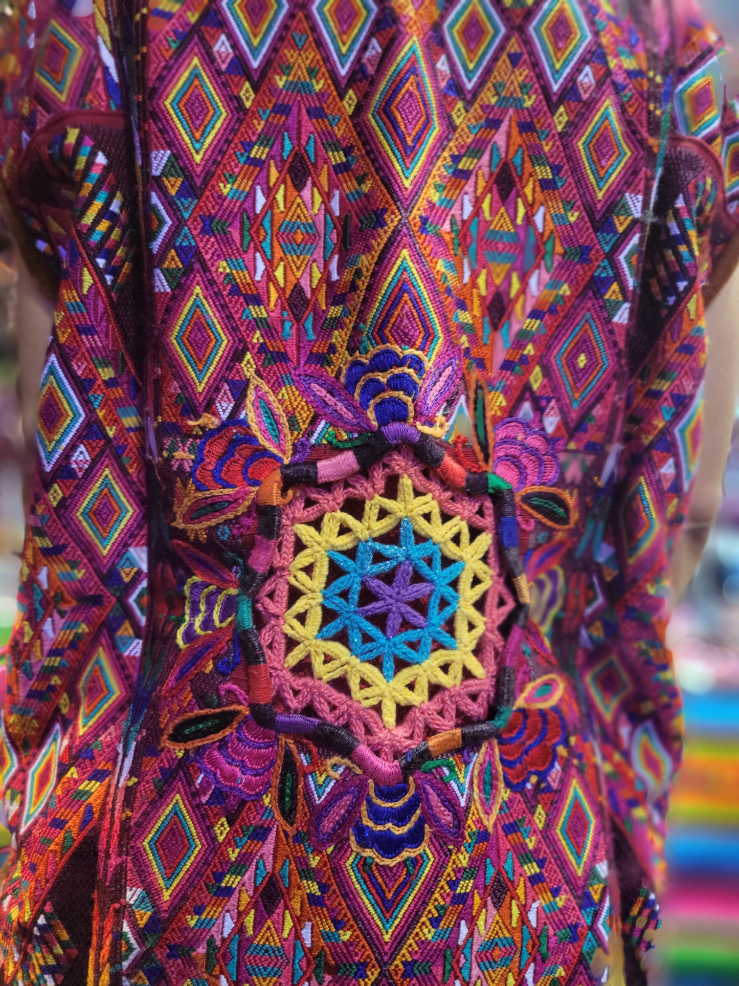 Flower of Life Jacket - Golden Vibes