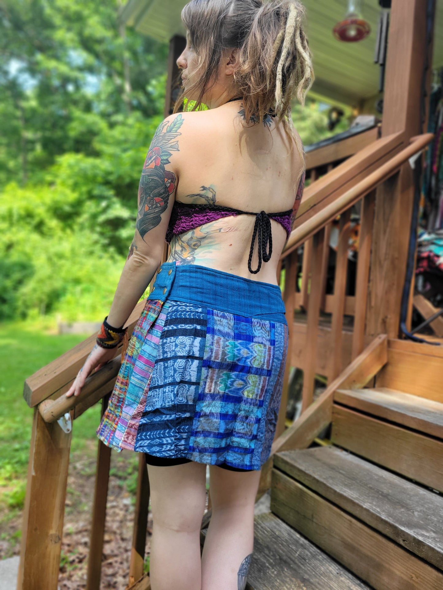 Adjustable Utility Snap Skirt