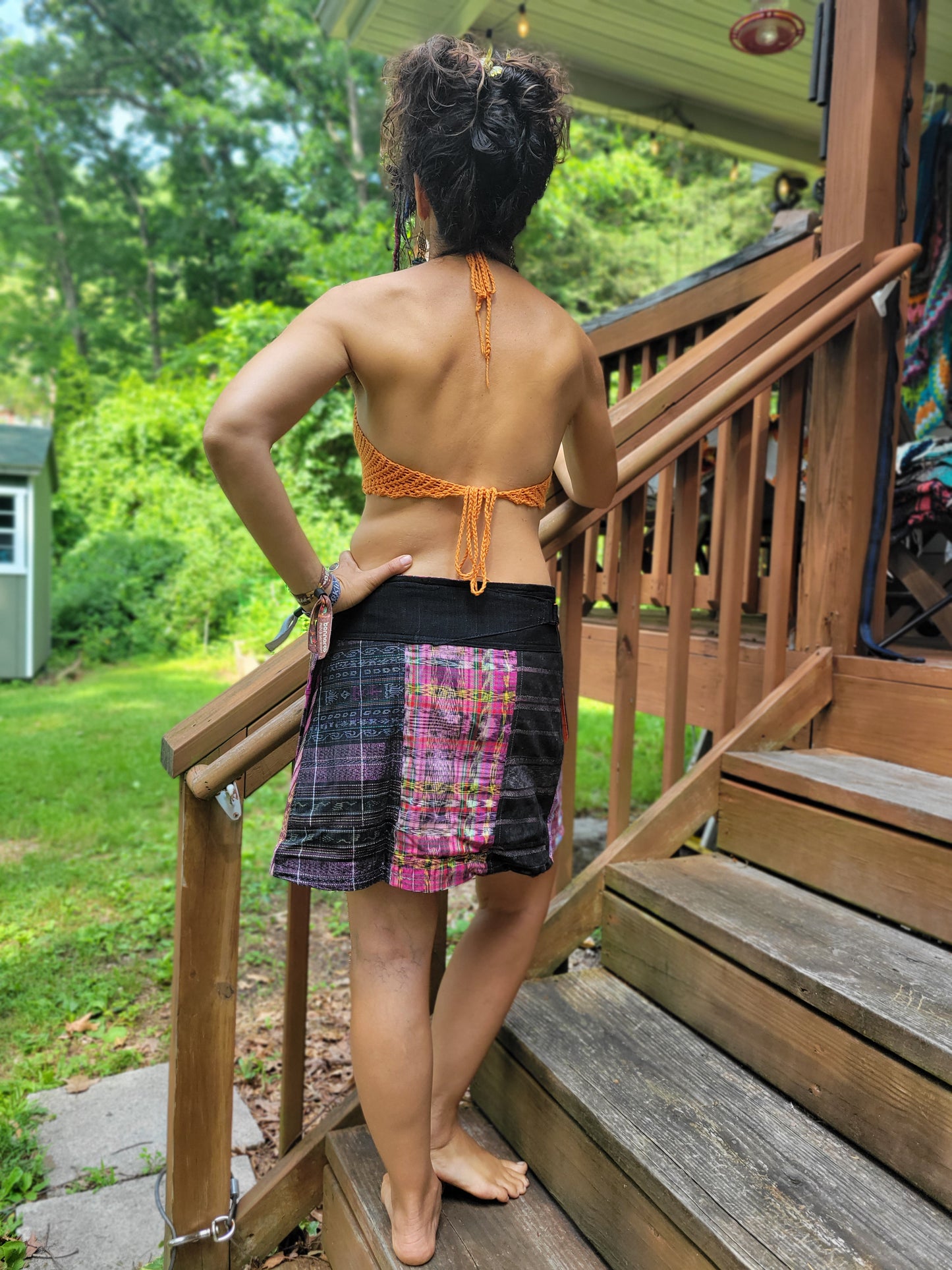 Adjustable Utility Snap Skirt