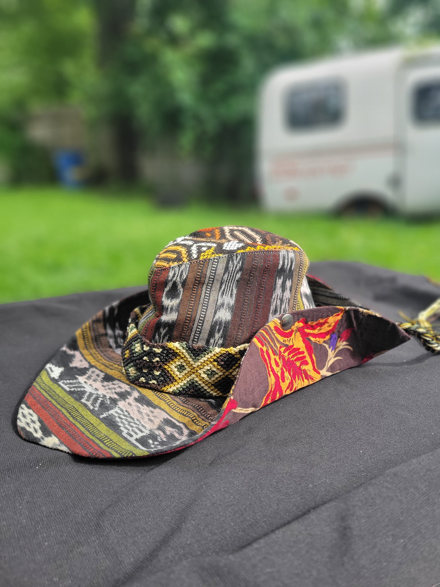 Trifold Sombrero - Autumn Ripple