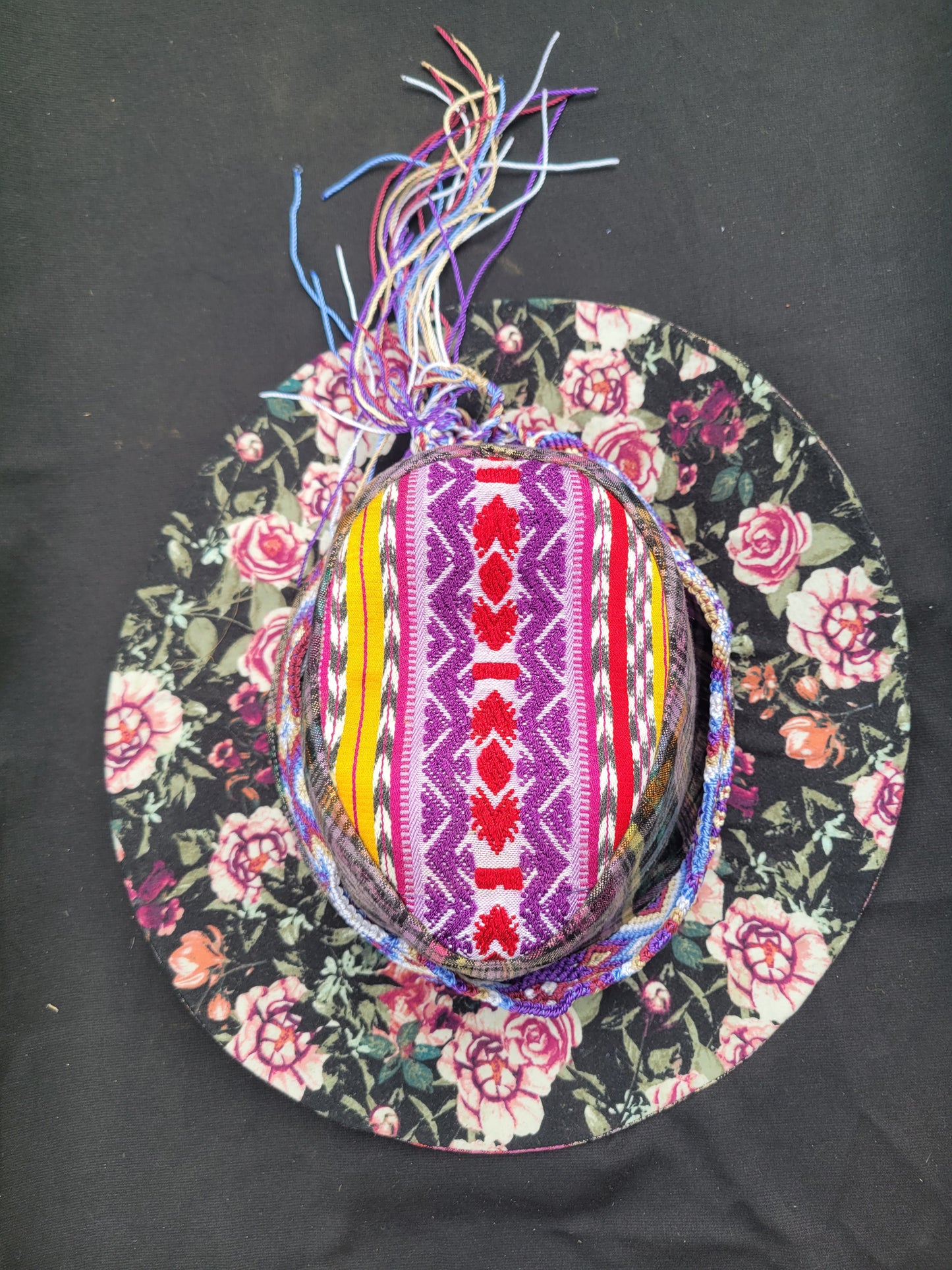 Flat Brim Sombrero - Blossoming Spirit