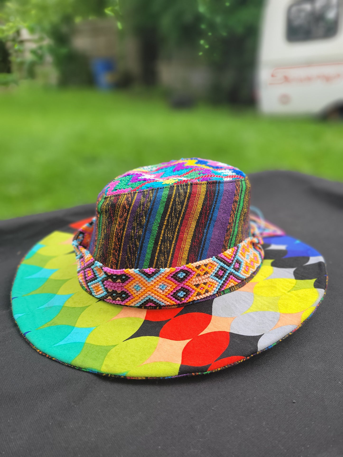 Flat Brim Sombrero - Nomadic Dancer