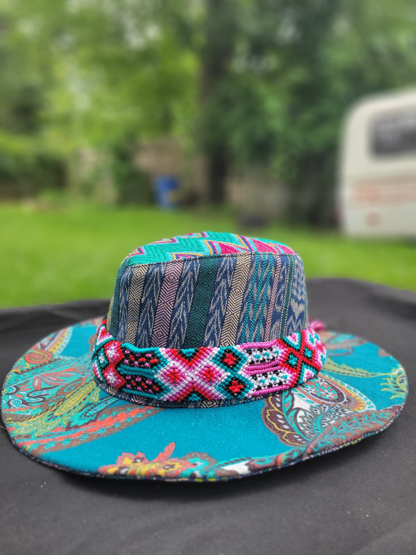Flat Brim Sombrero - Vibe Rider