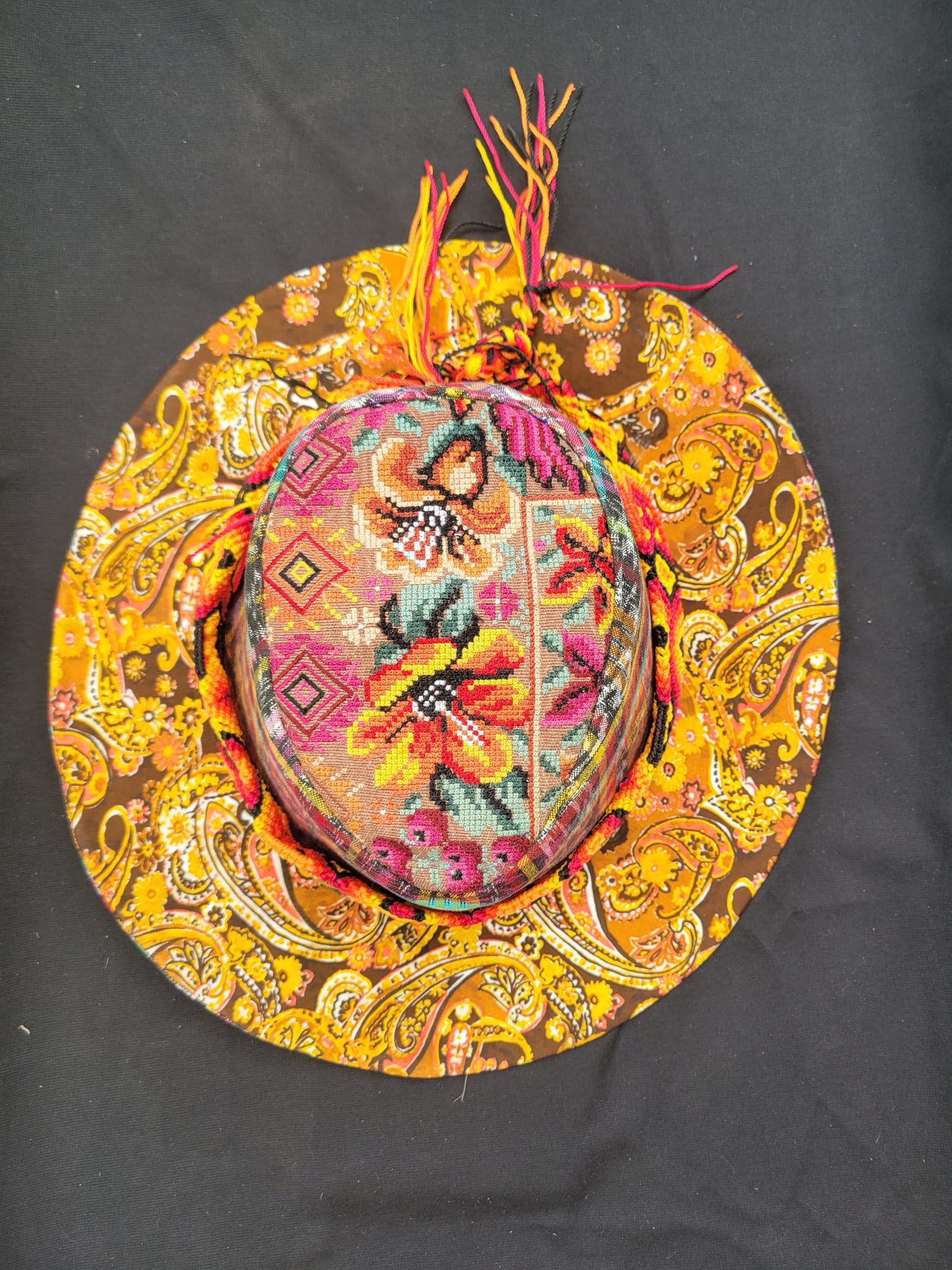 Flat Brim Sombrero - Sueño Dorado