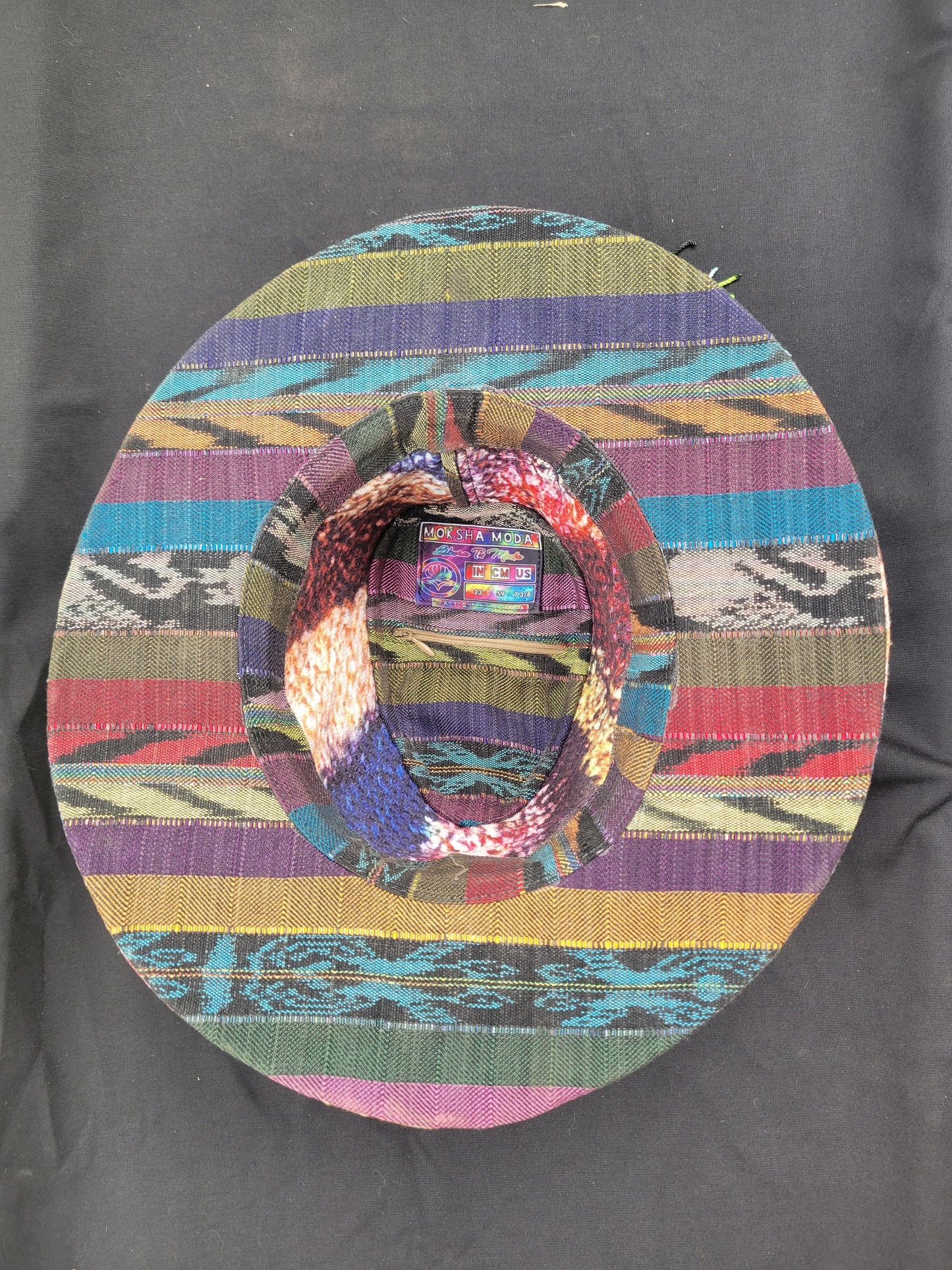 Flat Brim Sombrero - Earth Tone Delux