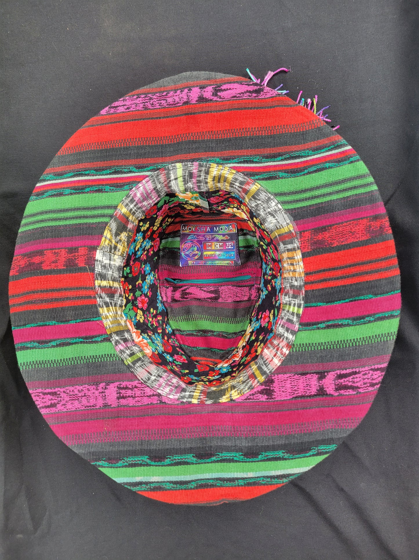 Flat Brim Sombrero - The Natural Vibe