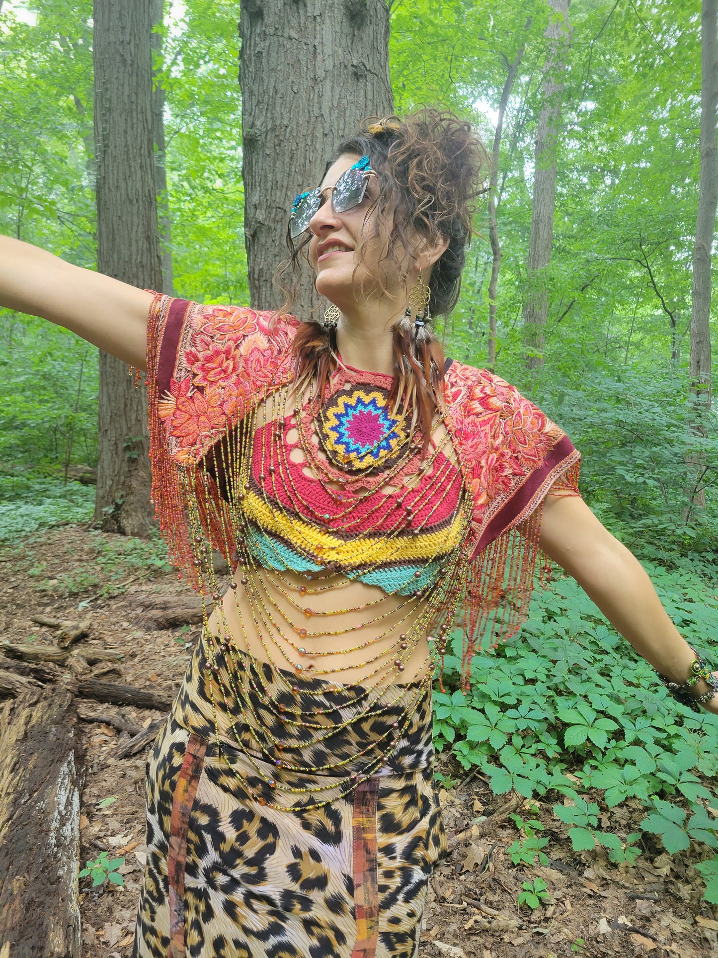 Goddess Top - Radiant Red