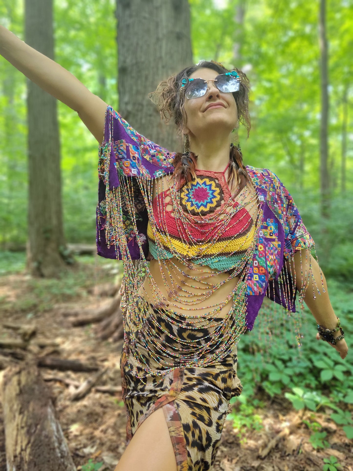 Goddess Top - Purple Amor