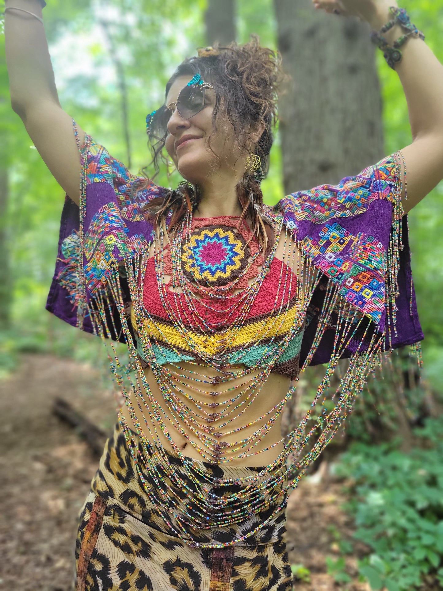 Goddess Top - Purple Amor