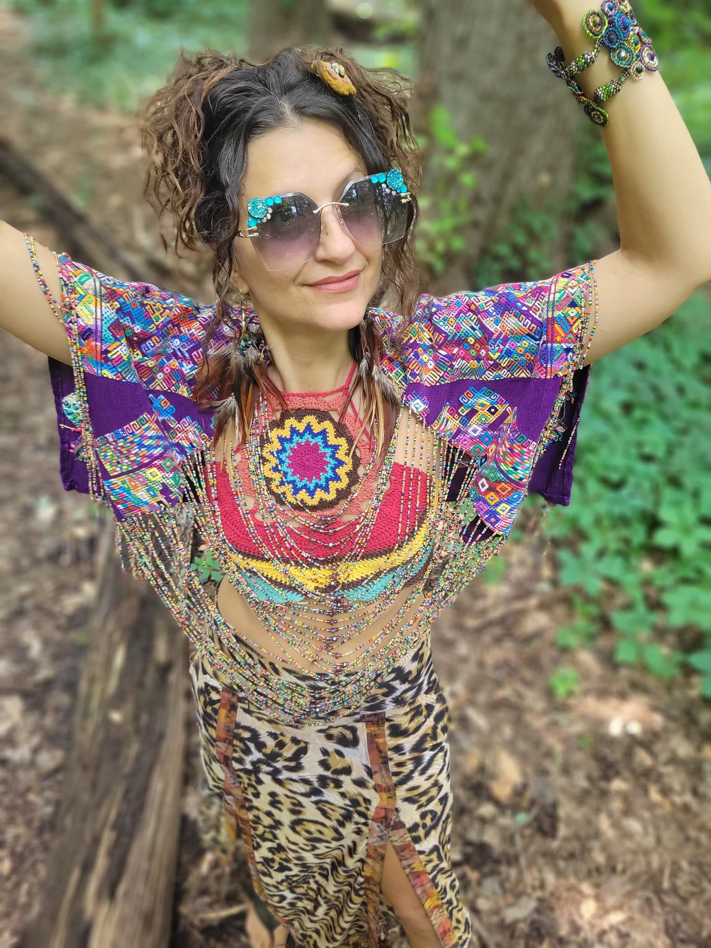 Goddess Top - Purple Amor