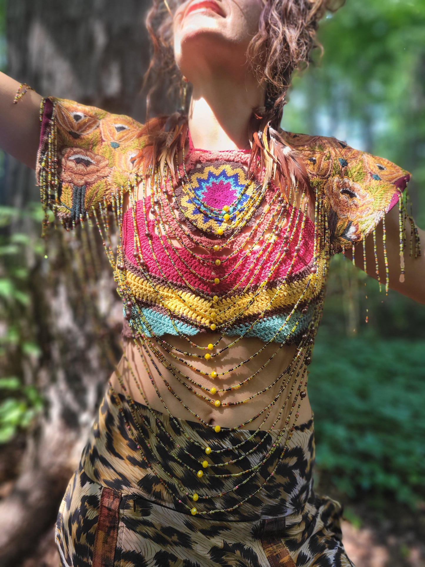 Goddess Top - Golden Acsension