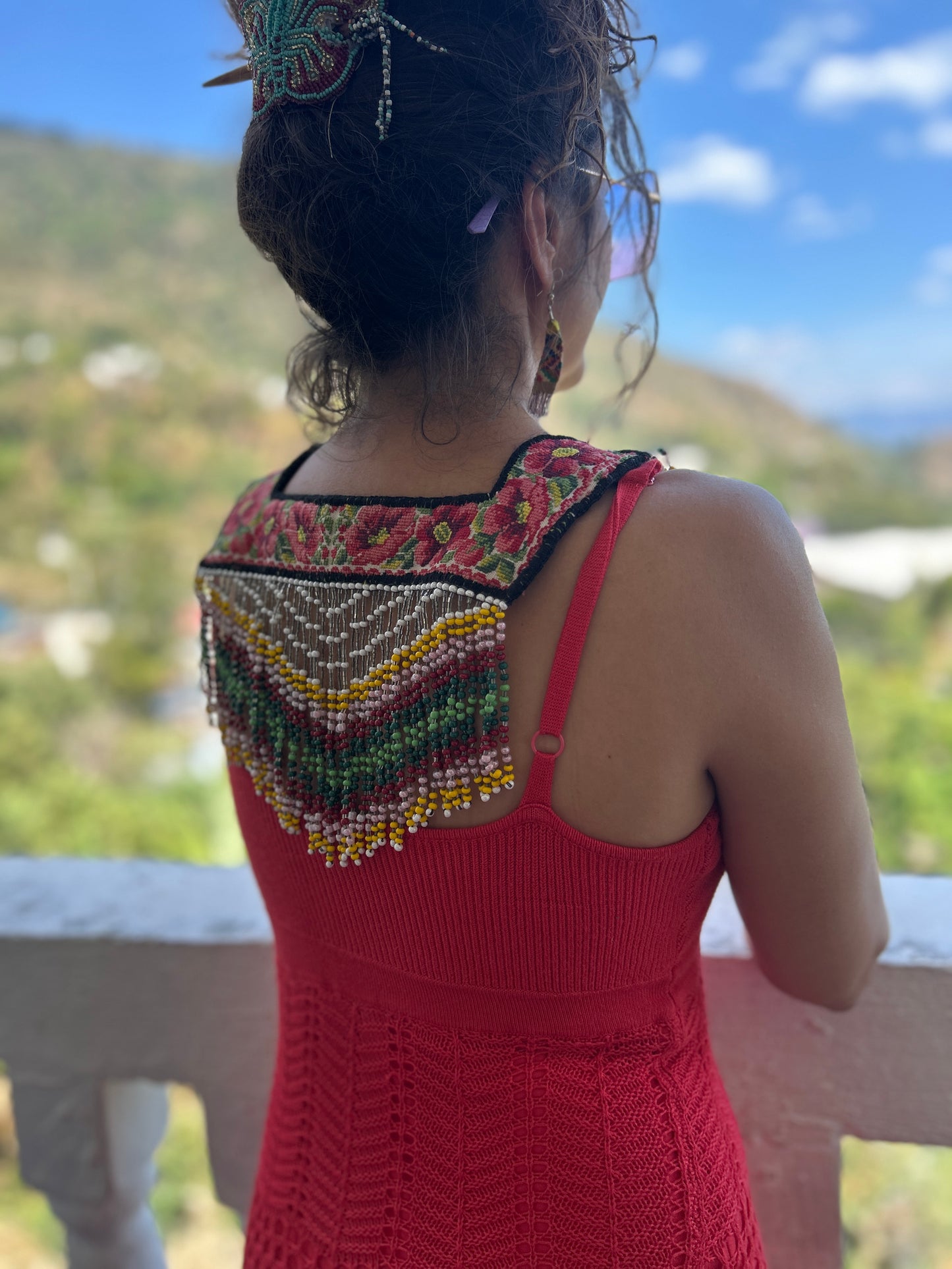 Beaded Goddess top