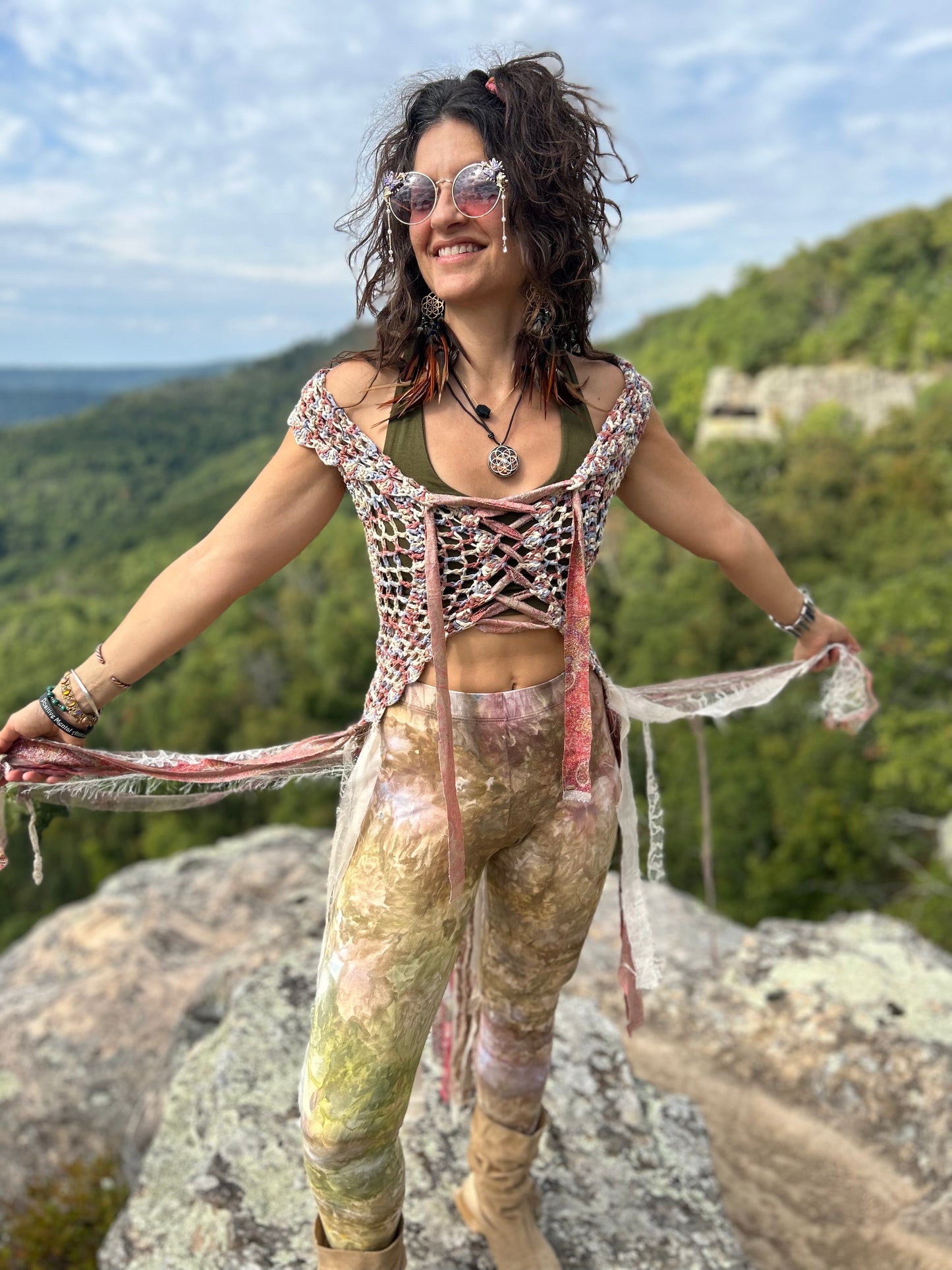 Nature vibes Fae vest