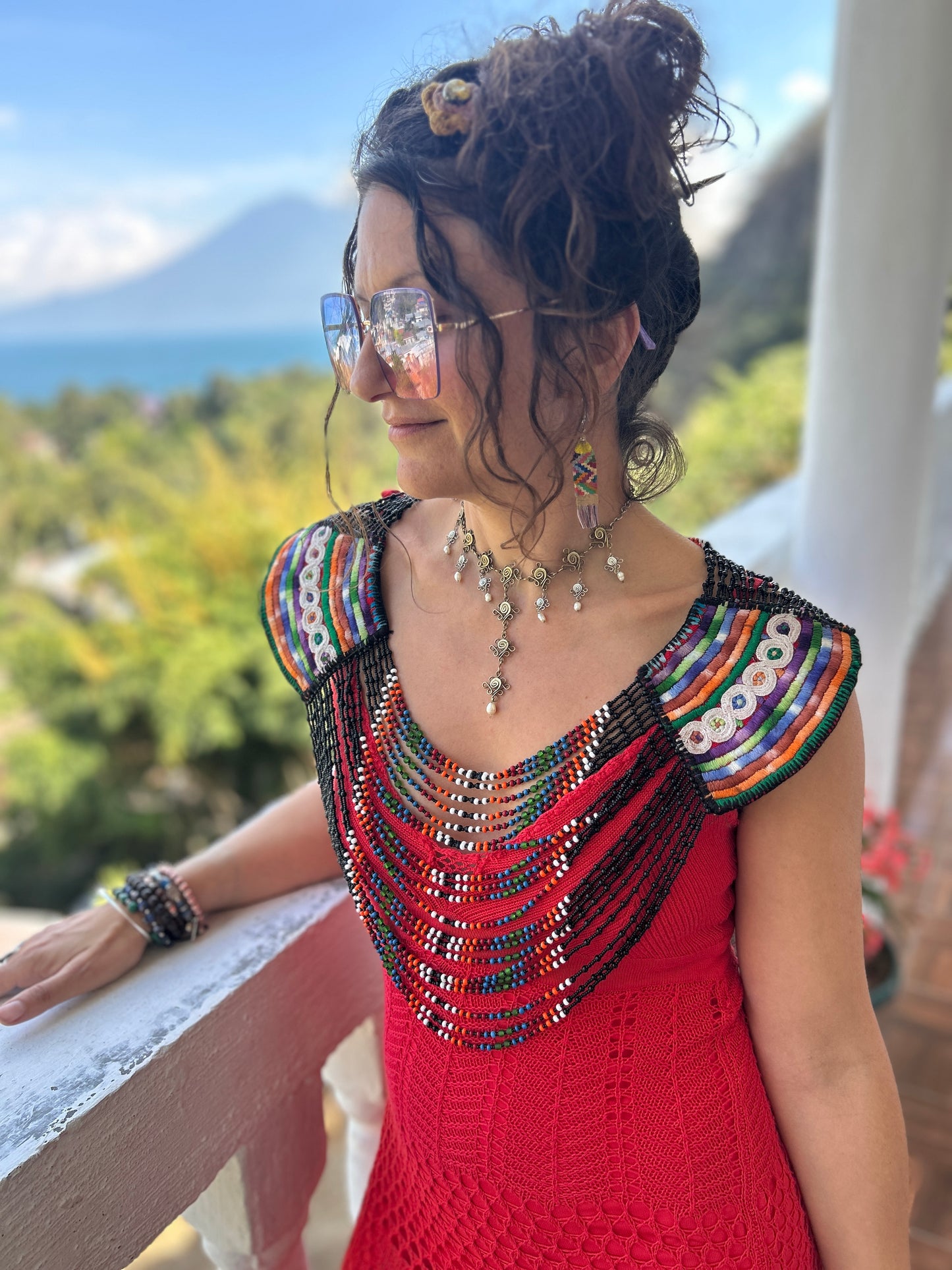 Beaded Goddess top