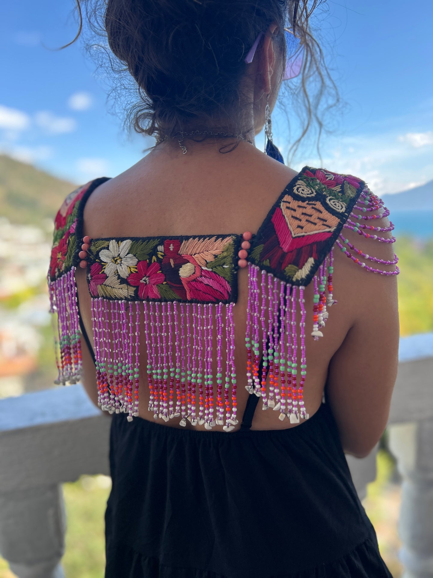 Beaded Goddess top