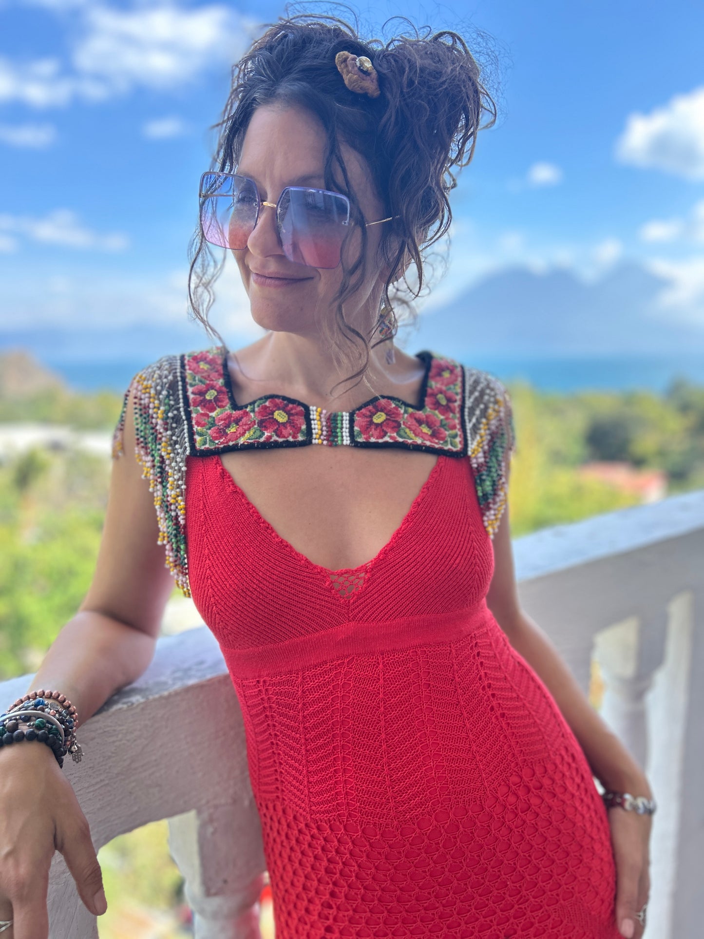 Beaded Goddess top