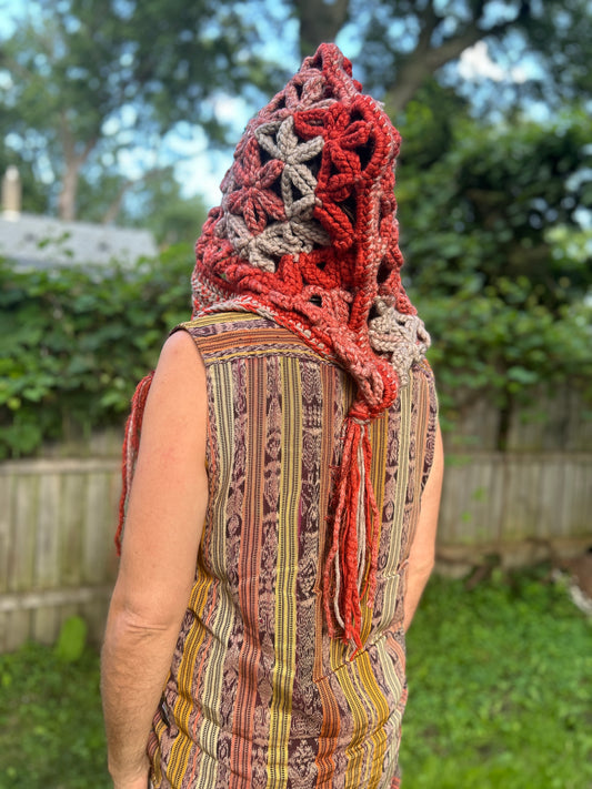Flower of Life oversized hood