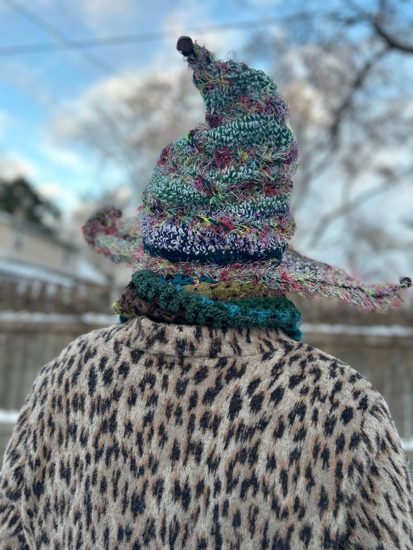 Crochet Jester hat