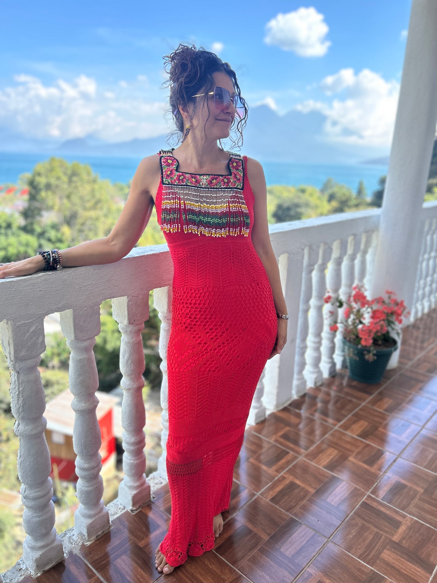 Beaded Goddess top