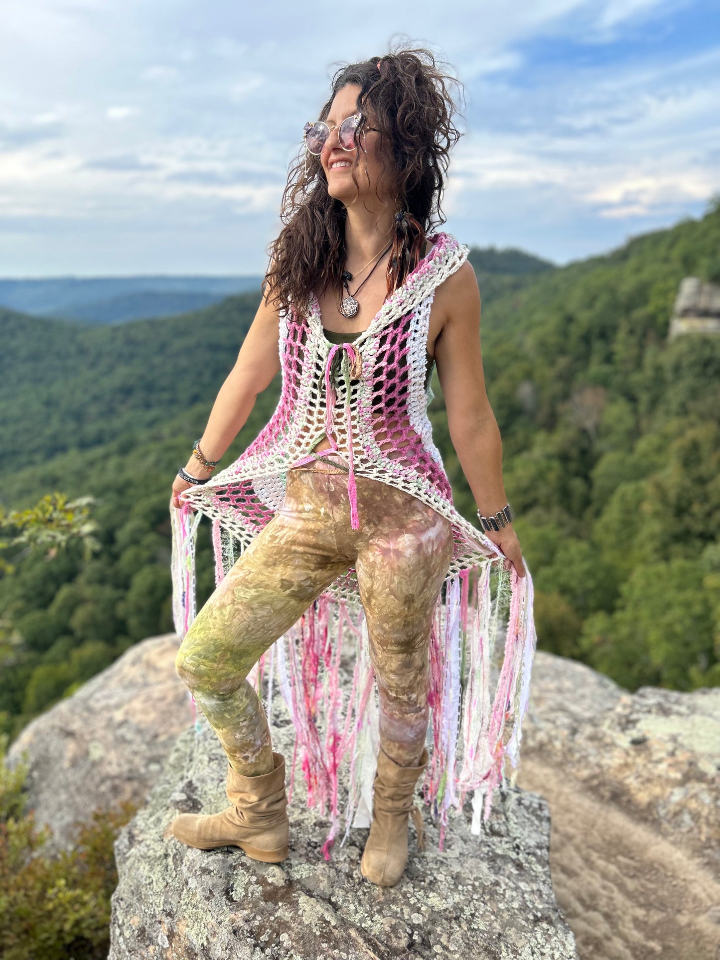 Pastel fairy fae vest