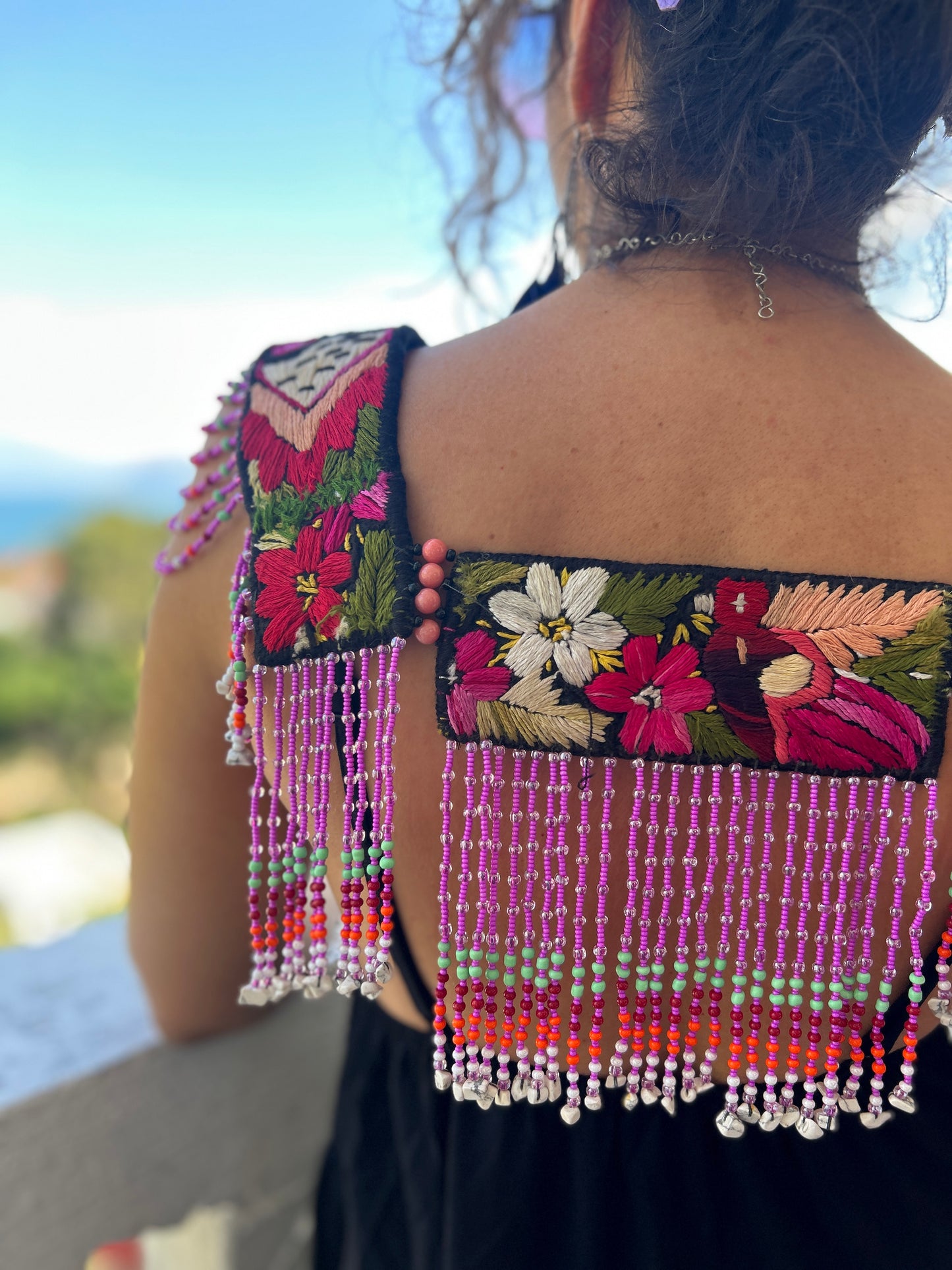 Beaded Goddess top