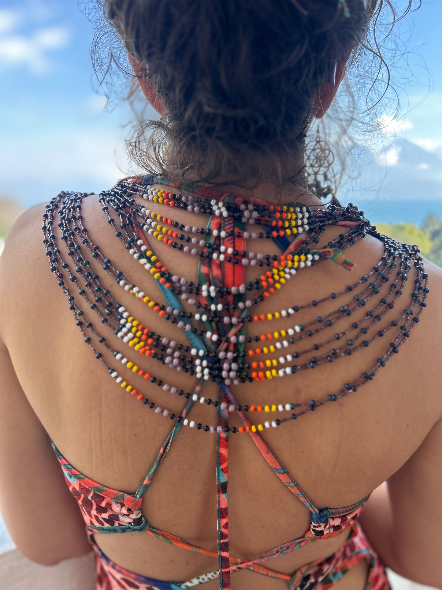Beaded Goddess top