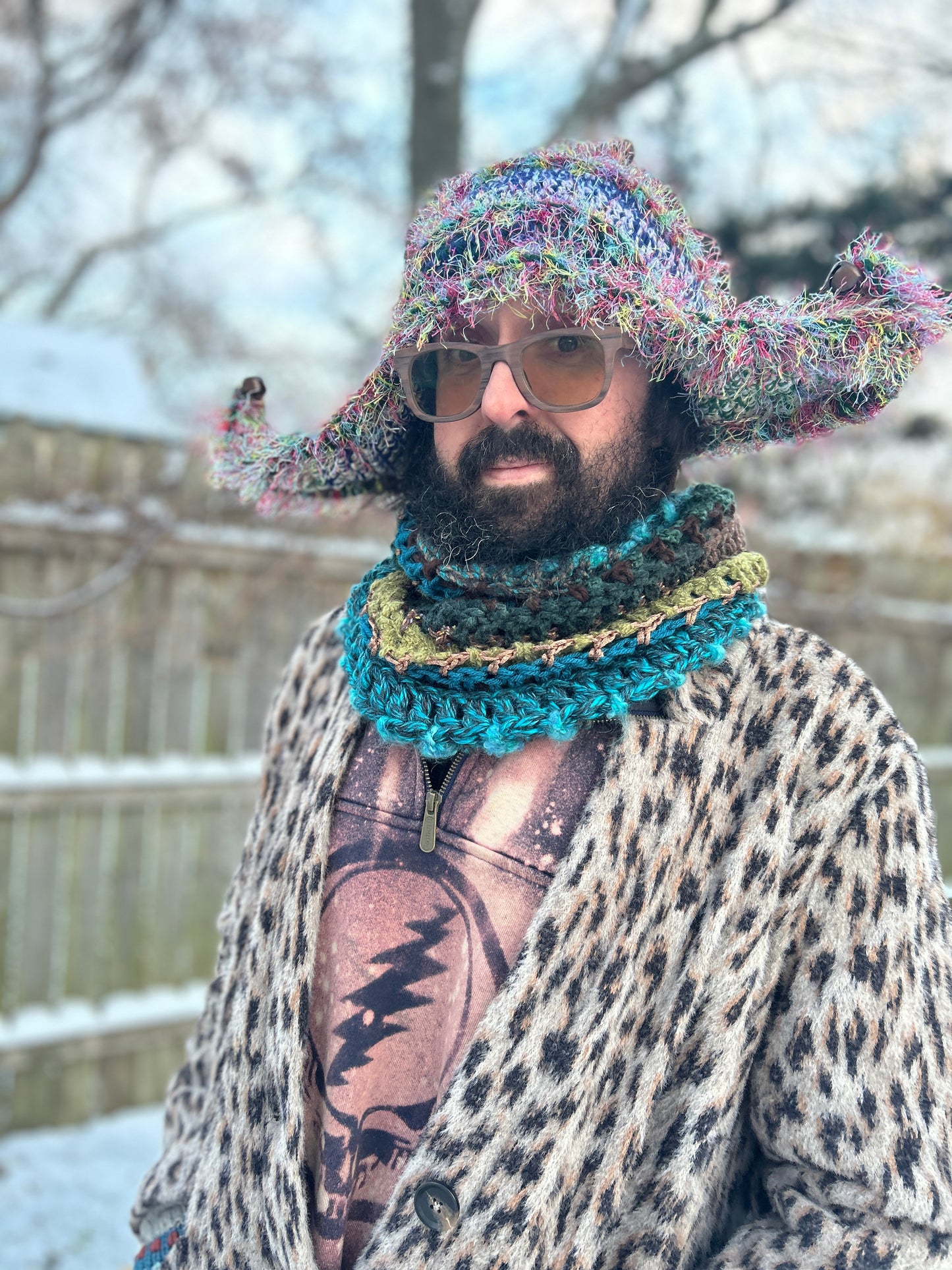Crochet Jester hat