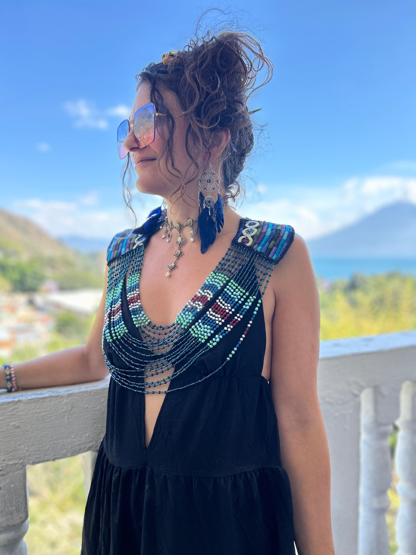 Beaded Goddess top