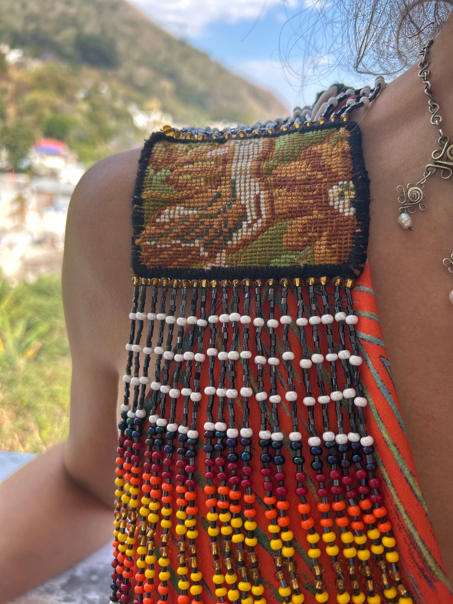 Beaded Goddess top