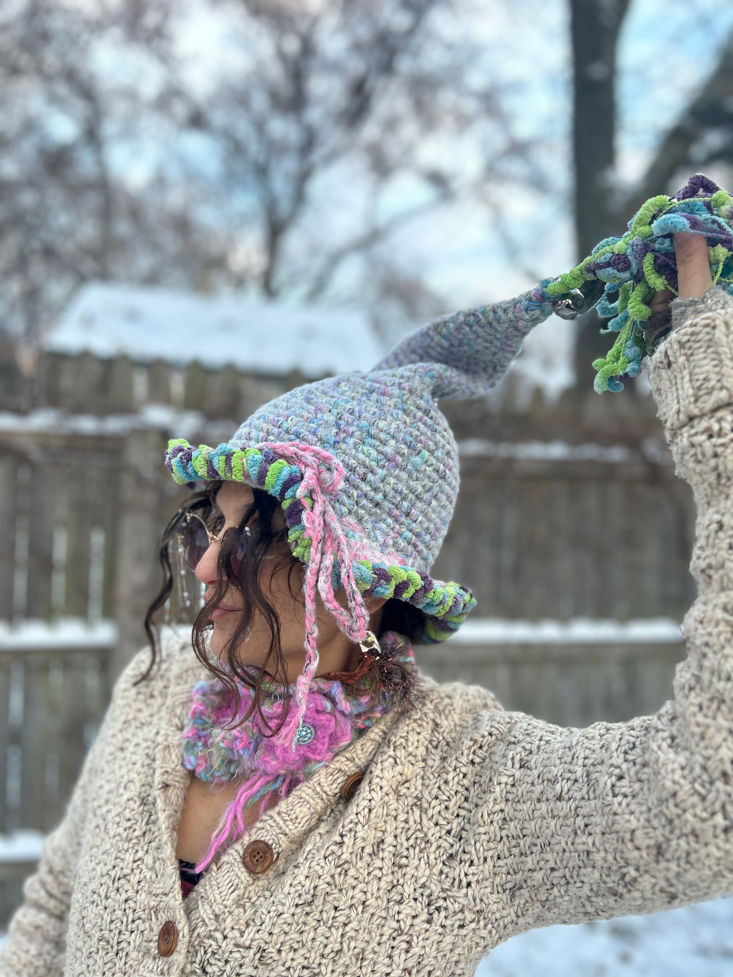 Crochet Witchy hat