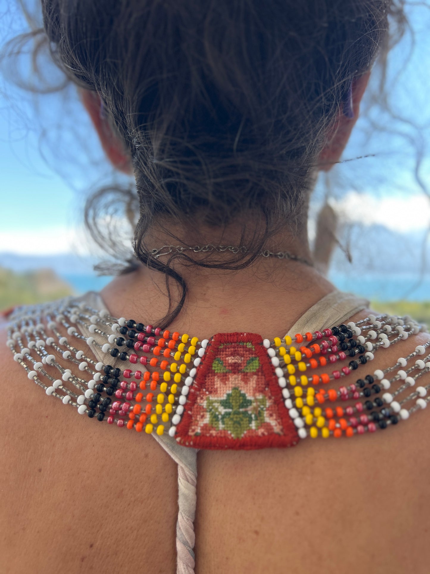 Beaded Goddess top