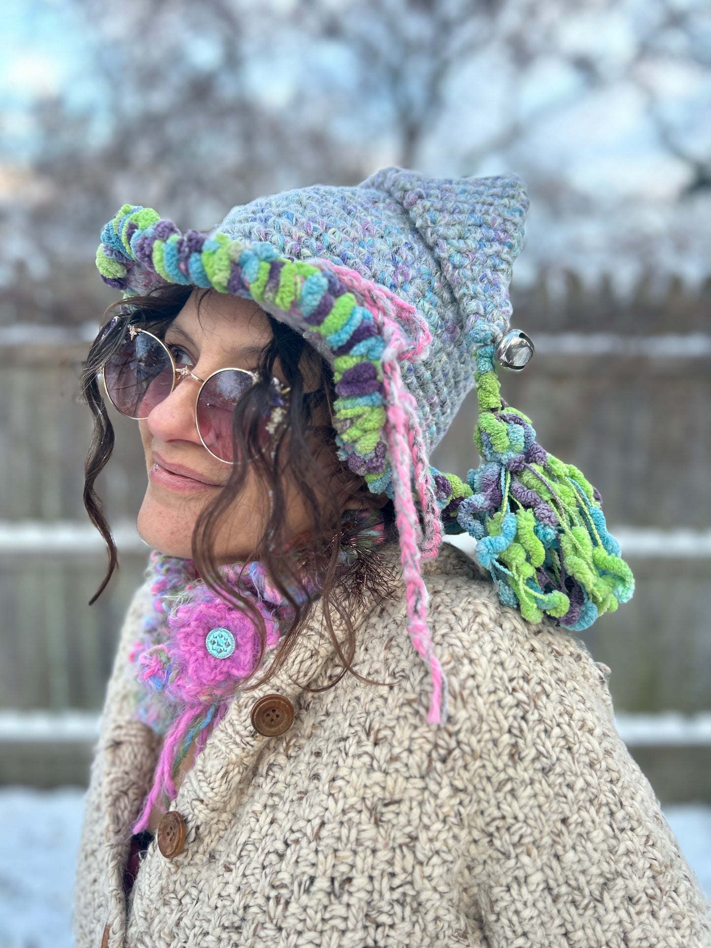Crochet Witchy hat