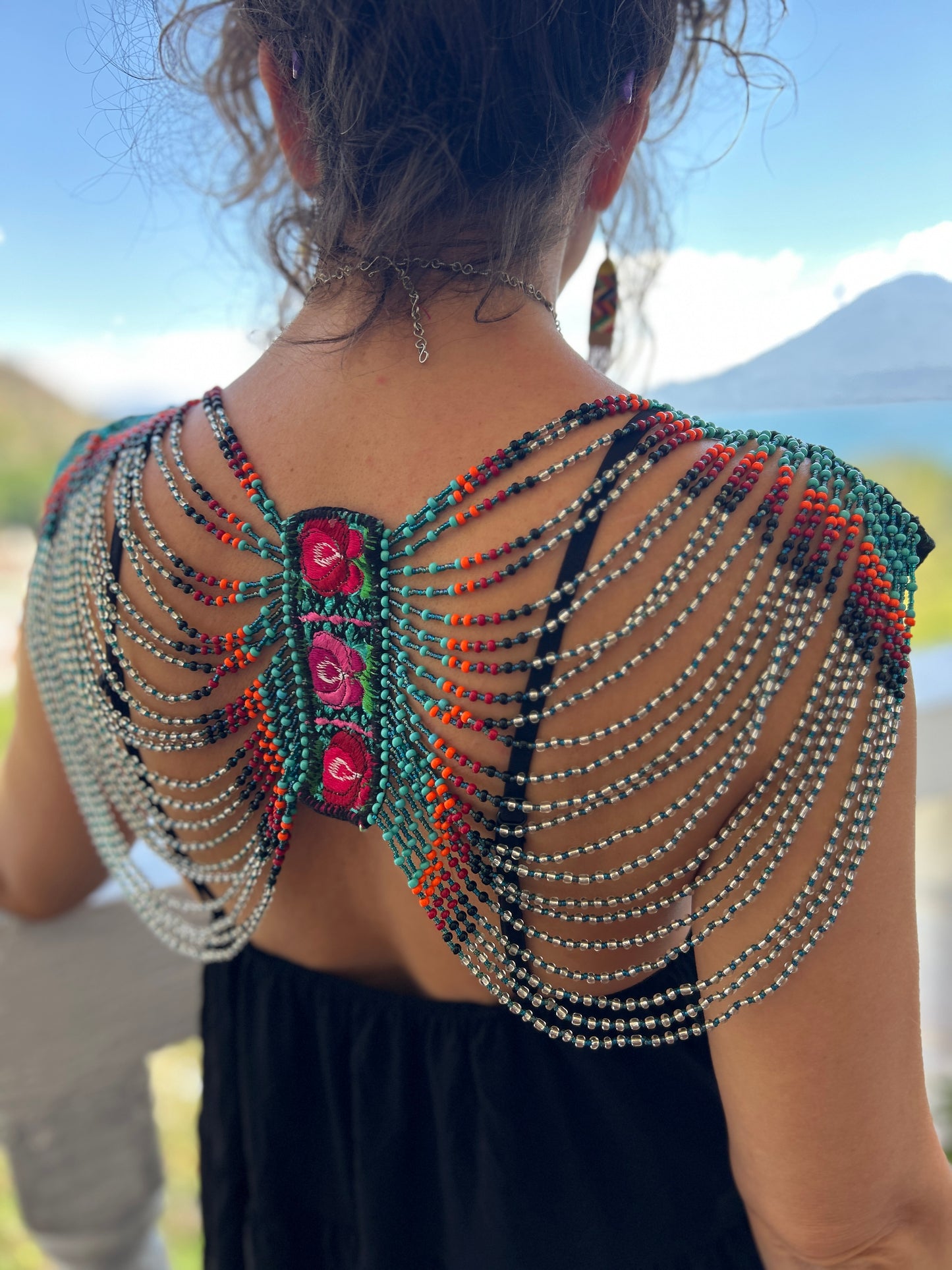 Beaded Goddess top