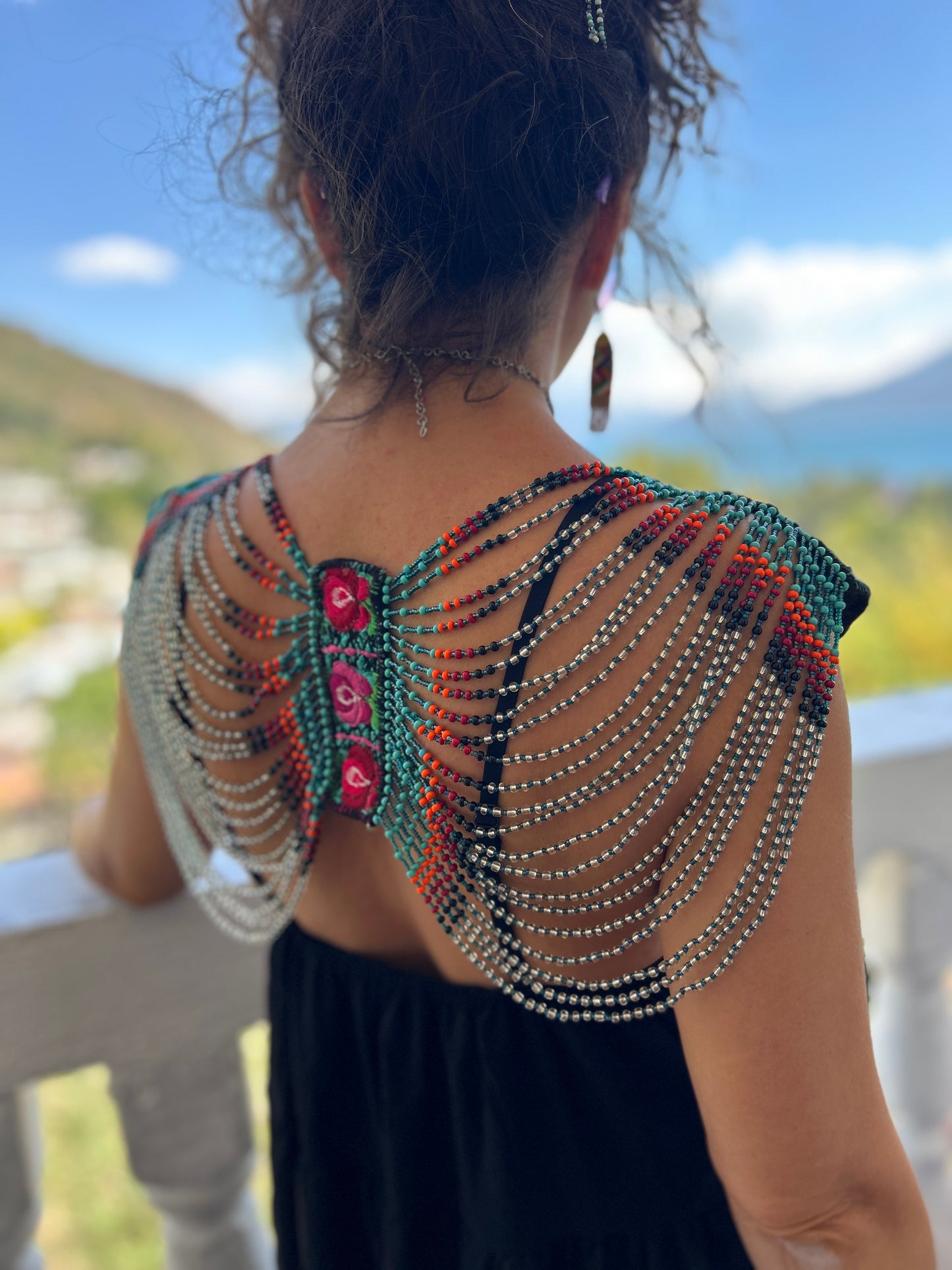 Beaded Goddess top
