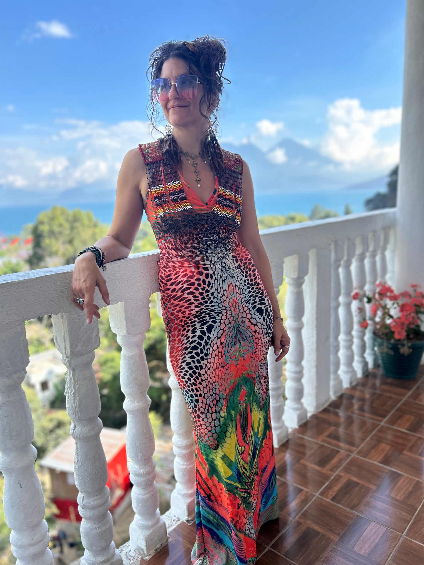 Beaded Goddess top