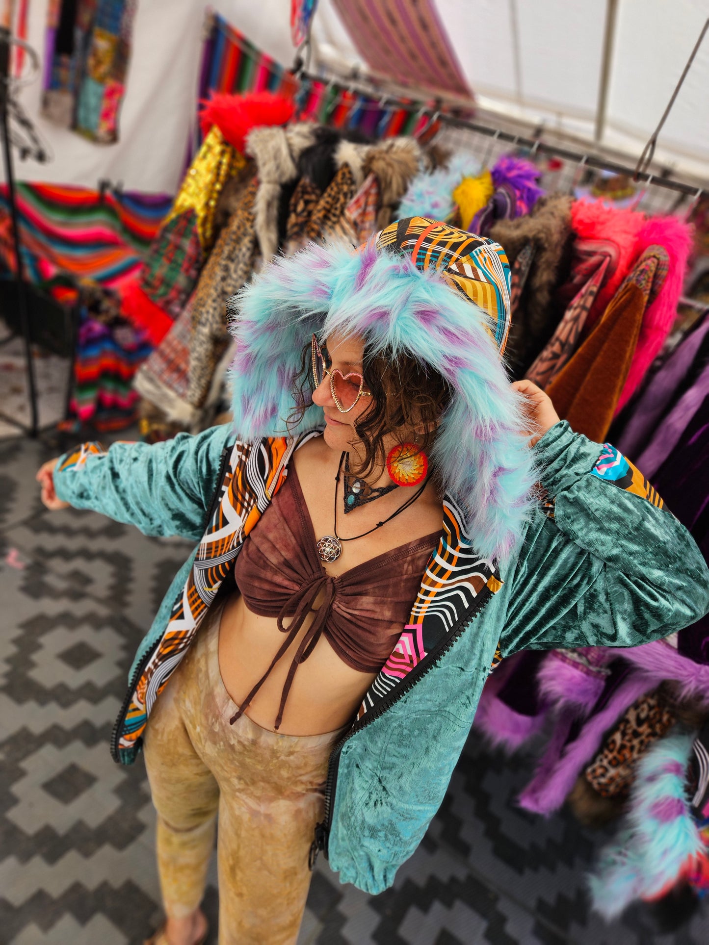 Flower of Life Jacket - Dream Manifester