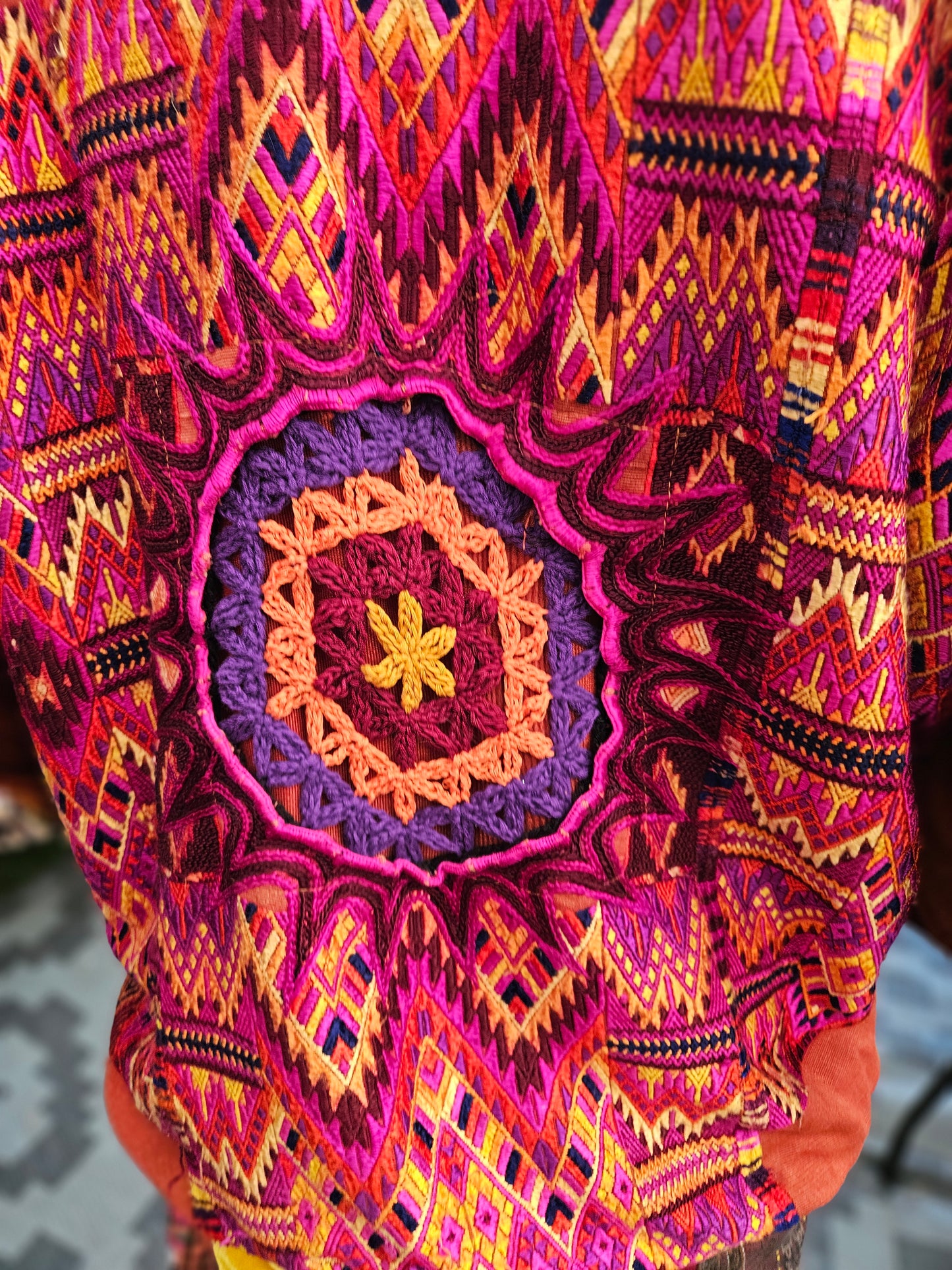 Flower of Life Jacket - Midnight Destiny