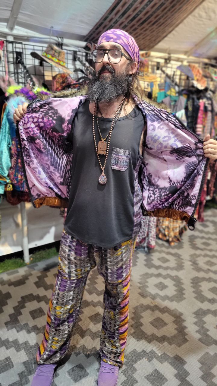 Flower of Life Jacket - Vibe Crusader