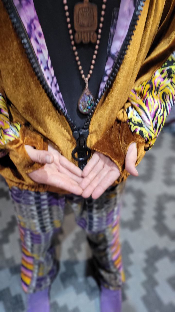 Flower of Life Jacket - Vibe Crusader