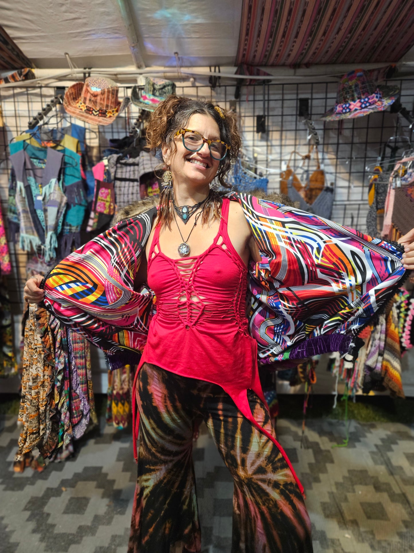 Flower of Life Jacket - Vibra Sagrada