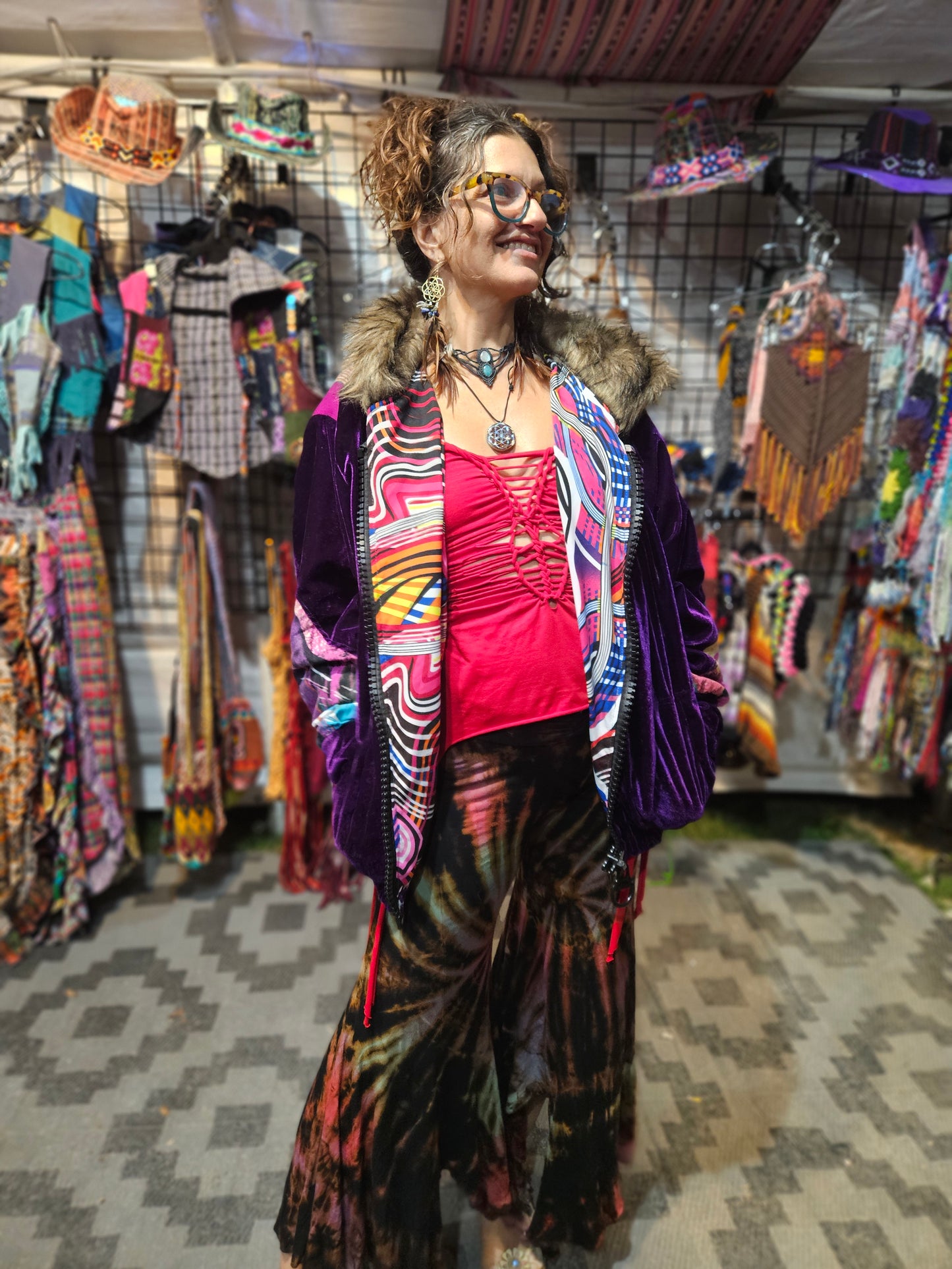Flower of Life Jacket - Vibra Sagrada
