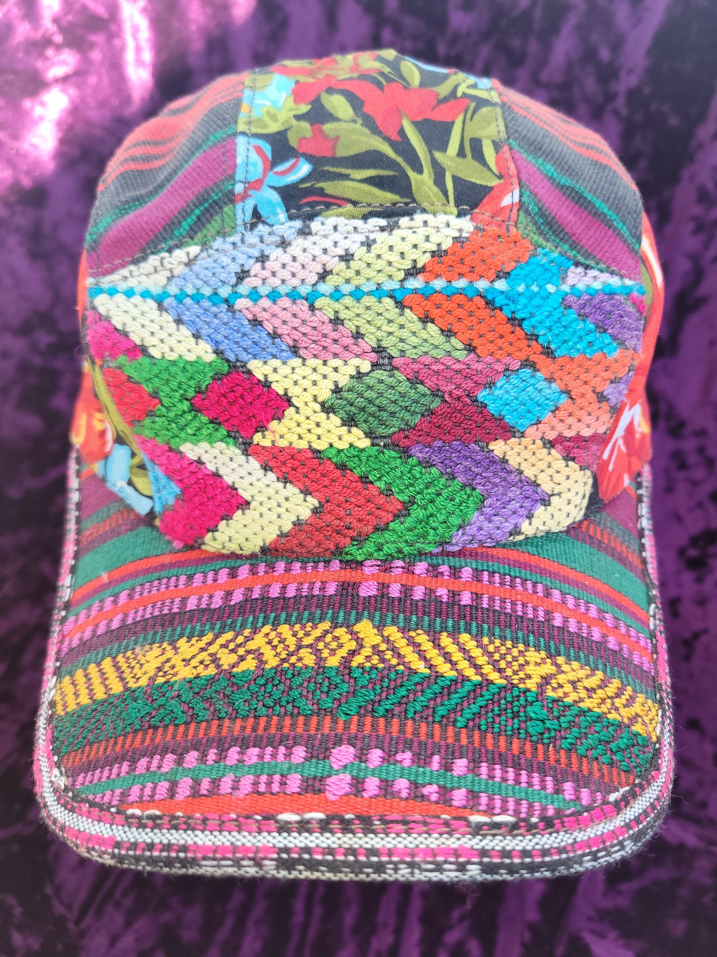 Six Panel Hat - Ramblin Rose